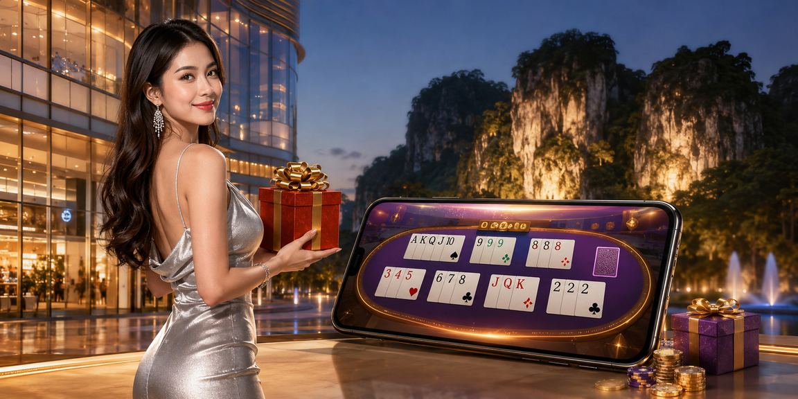 Pemain kad rummy dan blackjack di Ipoh berkumpul di meja permainan kasual