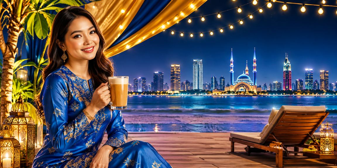 Pemain VIP wanita berkebaya di Selangor bermain blackjack dalam talian